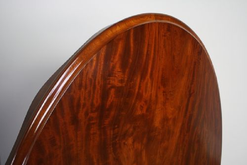fig 2. Victorian Oval Breakfast Tilt Top Loo Mahogany Table (Circa 1860)