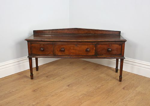 fig 1. George III Staffordshire Country Oak Dresser Base (Circa 1780)