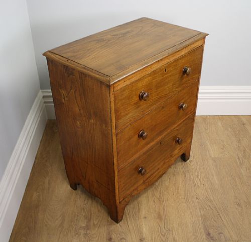 fig 1. Victorian Elm Chests of Drawers (Circa 1850 - 1870)