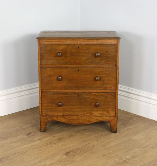fig 3. Victorian Elm Chests of Drawers (Circa 1850 - 1870)