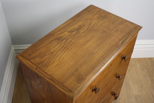 fig 4. Victorian Elm Chests of Drawers (Circa 1850 - 1870)