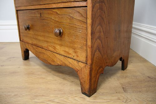 fig 7. Victorian Elm Chests of Drawers (Circa 1850 - 1870)