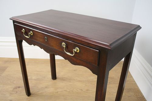 fig 2. George III Mahogany 2ft 8” Side Table (Circa 1780 - 1800)