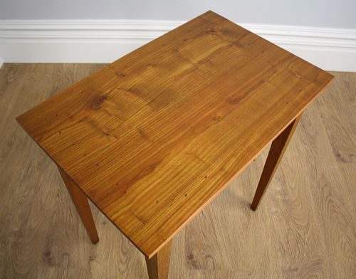 fig 4. French Cherry Wood 2ft 4” Provincial Side Table (Circa 1830 - 1860)