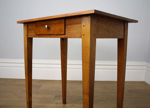 fig 7. French Cherry Wood 2ft 4” Provincial Side Table (Circa 1830 - 1860)