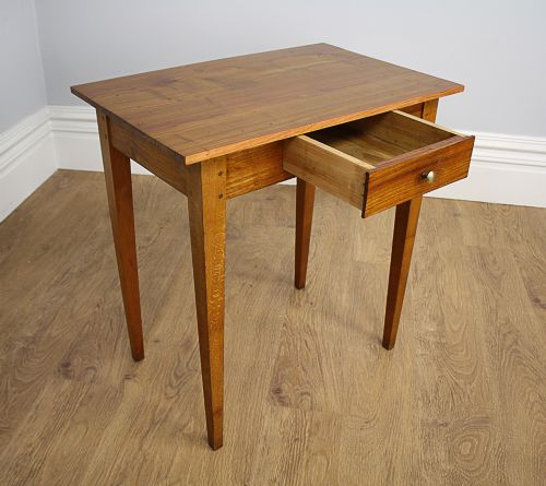 fig 8. French Cherry Wood 2ft 4” Provincial Side Table (Circa 1830 - 1860)