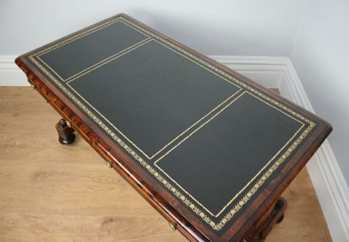 fig 3. William IV Rosewood & Leather Writing Library Table (Circa 1830 - 1840)