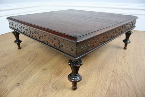 fig 1. Colonial Teak Opium Coffee Table (Circa 1840)