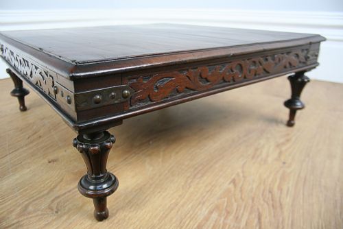 fig 4. Colonial Teak Opium Coffee Table (Circa 1840)