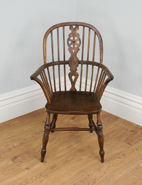fig 1. Ash & Elm High Back Windsor Armchair (Circa 1840)