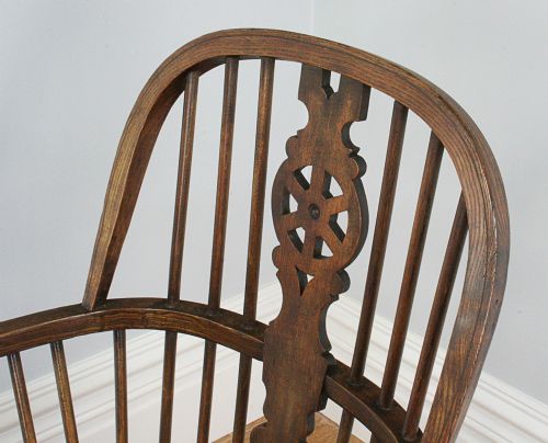fig 3. Ash & Elm High Back Windsor Armchair (Circa 1840)