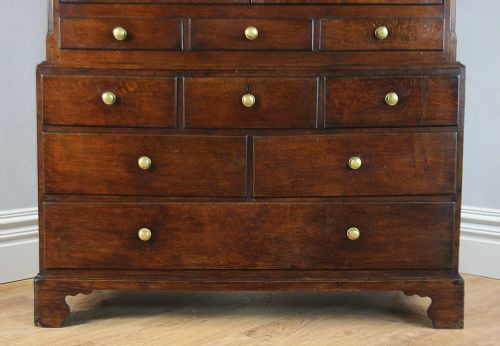 fig 3. George III Welsh Housekeepers Oak Food Cupboard (Circa 1780 - 1810)