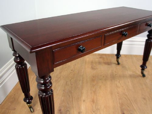 fig 2. William IV Cuban Mahogany Console Side Table (Circa 1840)