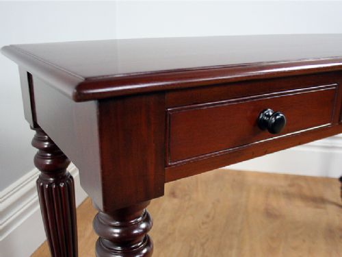 fig 3. William IV Cuban Mahogany Console Side Table (Circa 1840)