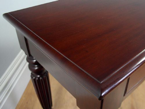 fig 4. William IV Cuban Mahogany Console Side Table (Circa 1840)