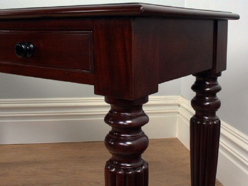 fig 5. William IV Cuban Mahogany Console Side Table (Circa 1840)