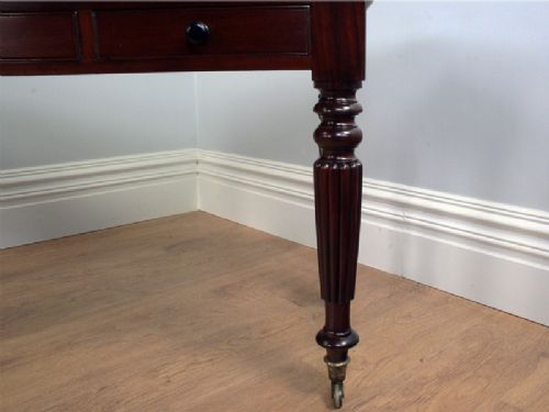 fig 6. William IV Cuban Mahogany Console Side Table (Circa 1840)