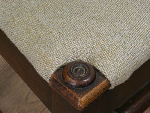 fig 7. Set of 12 French Oak Bulls Eye Provincial Dining Chairs