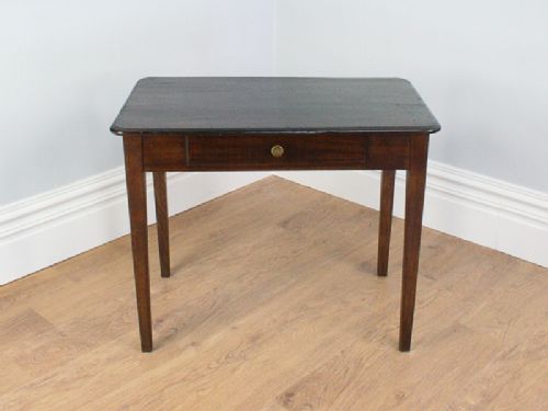 fig 1. French Chestnut Provincial 3ft Side Table (Circa 1830 - 1860)
