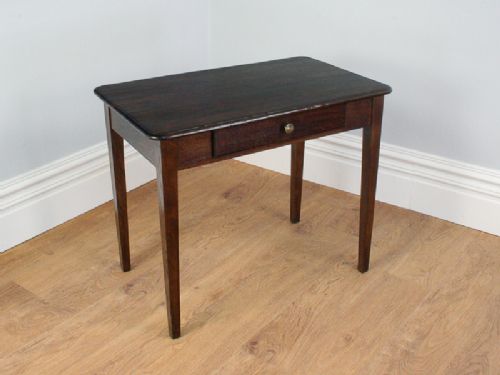 fig 2. French Chestnut Provincial 3ft Side Table (Circa 1830 - 1860)