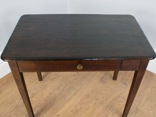 fig 3. French Chestnut Provincial 3ft Side Table (Circa 1830 - 1860)