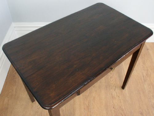 fig 4. French Chestnut Provincial 3ft Side Table (Circa 1830 - 1860)