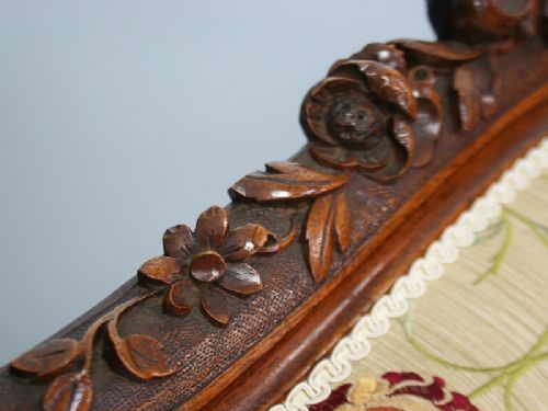 fig 3. French Louis XVI Revival Walnut Couch (Circa 1880)