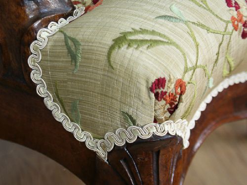 fig 8. French Louis XVI Revival Walnut Couch (Circa 1880)