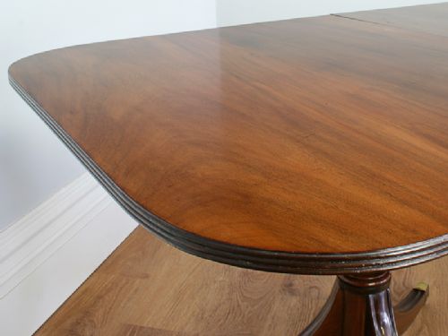 fig 3. Regency Style 7ft Extending Mahogany Dining Table (Circa 1890)