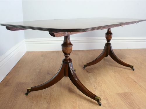 fig 5. Regency Style 7ft Extending Mahogany Dining Table (Circa 1890)