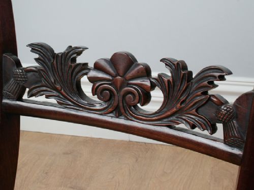 fig 4. Set of Six Mahogany Regency Dining Chairs (Circa 1820)
