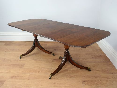 Regency Style 7ft Extending Mahogany Dining Table (Circa 1890)