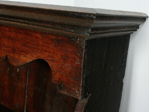 fig 3. George III Welsh Oak Hanging 4ft 8” Deft Wall Rack (Circa 1760 - 1790)