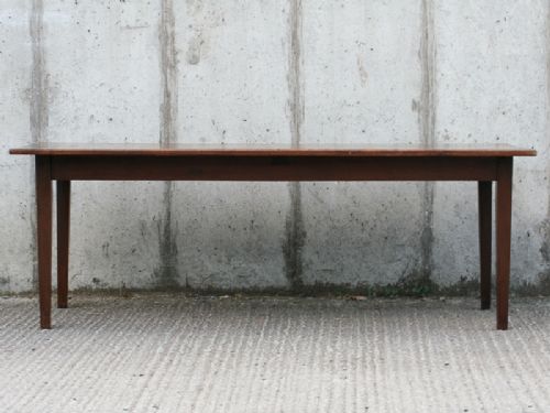 fig 1. French Chestnut Provincial 7ft Farmhouse Table (Circa 1860)