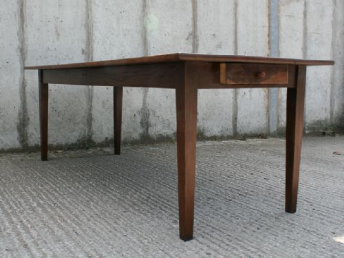 fig 3. French Chestnut Provincial 7ft Farmhouse Table (Circa 1860)