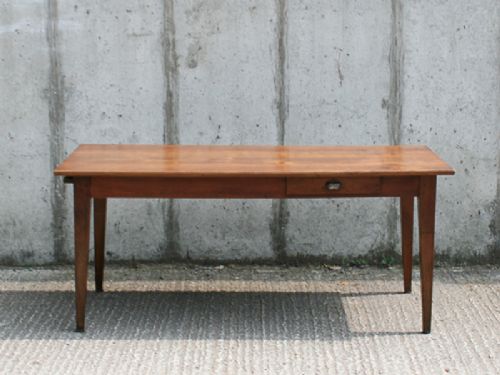fig 2. French Cherry Provincial Farmhouse Table (Circa 1850)