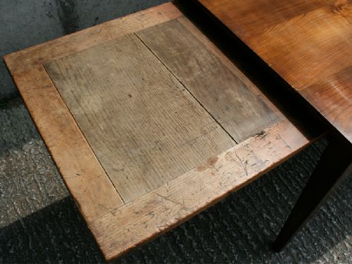 fig 4. French Cherry Provincial Farmhouse Table (Circa 1850)