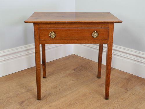 fig 1. French Cherry Wood Provincial 2ft 6” Side Table (Circa 1840)