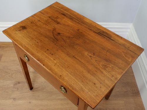 fig 4. French Cherry Wood Provincial 2ft 6” Side Table (Circa 1840)