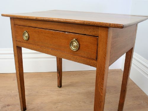 fig 7. French Cherry Wood Provincial 2ft 6” Side Table (Circa 1840)
