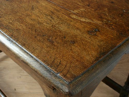 fig 6. Charles II Oak Side Table (Circa 1670)
