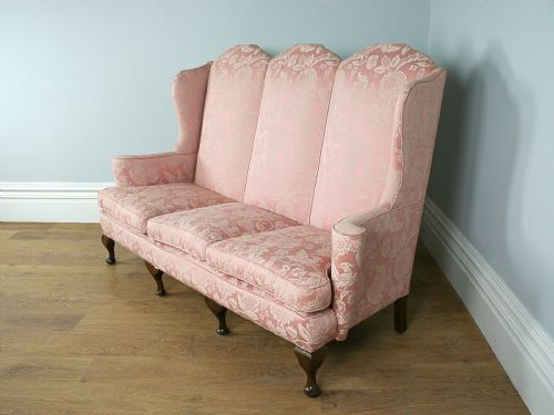 Edwardian Carolean Style Couch (Circa 1900 - 1920)
