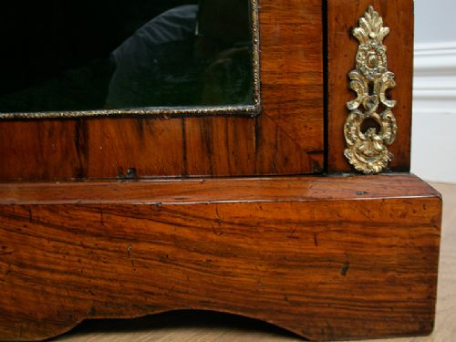fig 4. Burr Walnut Inlaid Victorian Pier Cabinet (Circa 1850)