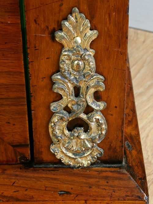 fig 6. Burr Walnut Inlaid Victorian Pier Cabinet (Circa 1850)