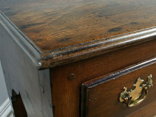 fig 4. George II Oak 6ft Home Counties Dresser Base (c. 1740)