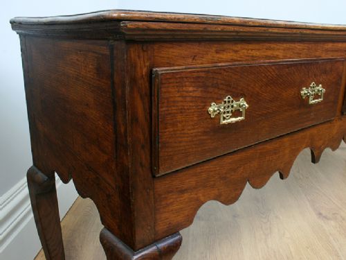 fig 5. George III Oak 7ft Border Counties Dresser Base (c. 1780)