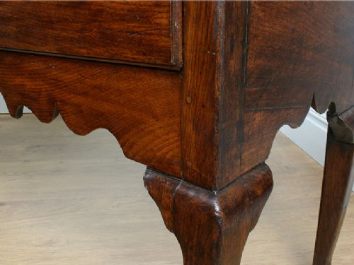 fig 8. George III Oak 7ft Border Counties Dresser Base (c. 1780)