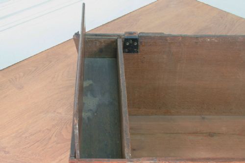fig 8. George III English Oak Blanket Box Chest (Circa 1800)