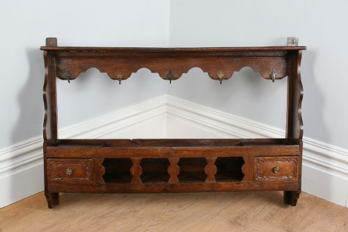 French Provincial 3ft 11” Wall Hanging Rack (Circa 1850)