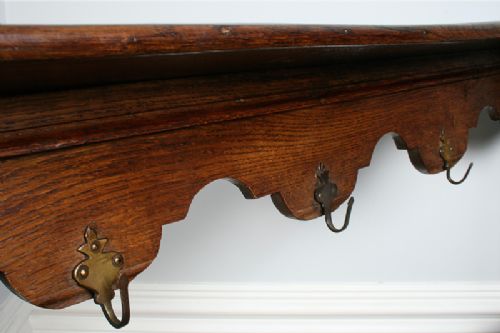fig 4. French Provincial 3ft 11” Wall Hanging Rack (Circa 1850)